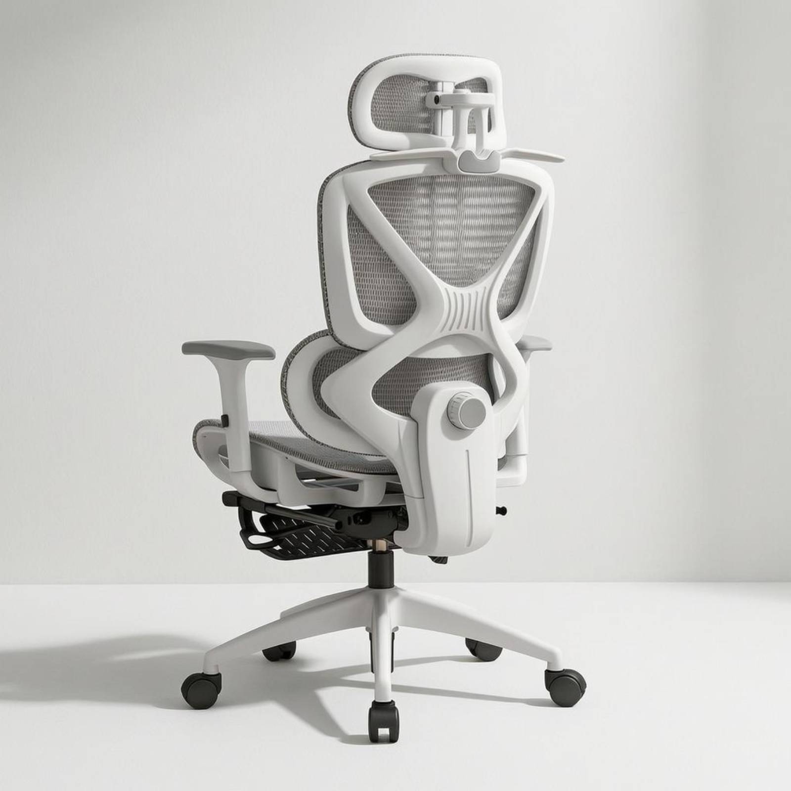 Office Furniture - Cadeira Ergonômica com Encosto Reclinável em