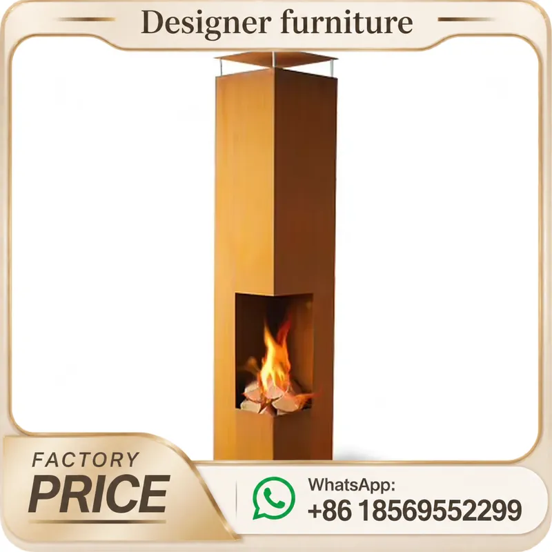Outdoor Furniture - Fogão Portátil a Pellets de Madeira
