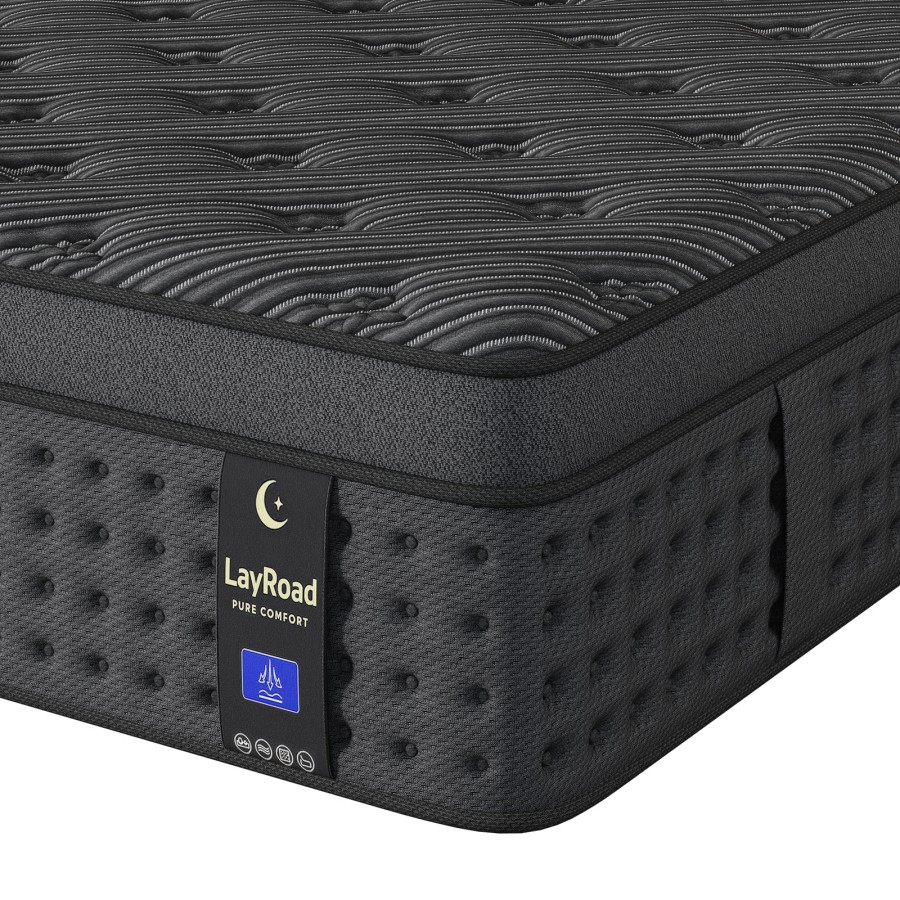 Memory Foam Mattress In A Box Queen - Colchão Híbrido de Espuma Viscoelástica de