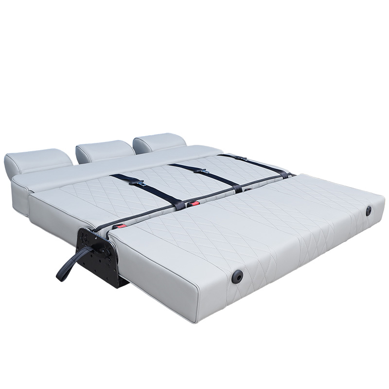 Sofas - Sofá-Cama Dobrável Personalizável em Couro Respirável,