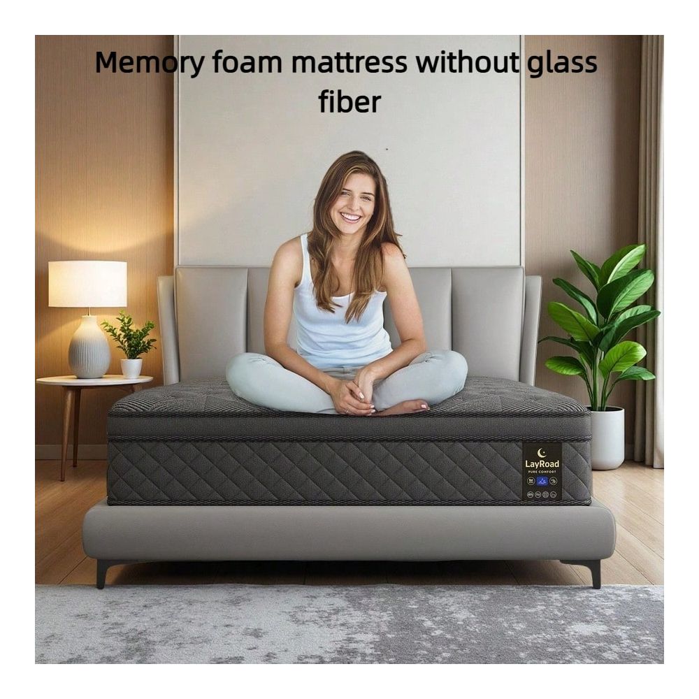 Memory Foam Mattress In A Box Queen - Móveis para Quarto de 12 a